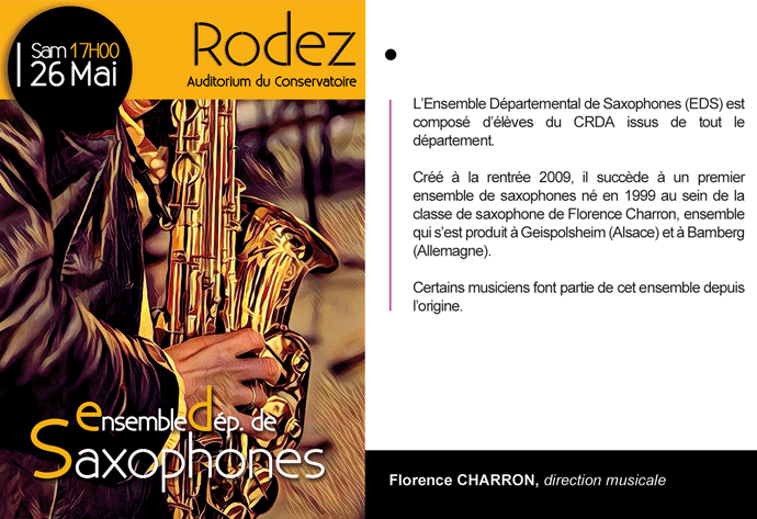 16 CS 26MAI18 saxophones